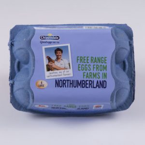 Northumberland free range egg packs